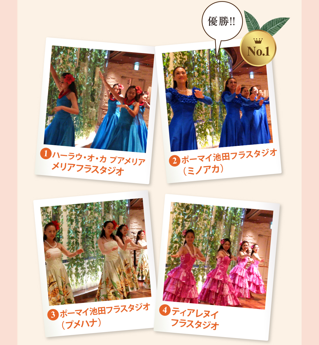 8月28日(金)カフェ・カイラ舞浜 ハワイアン・フラ・イベントレポート