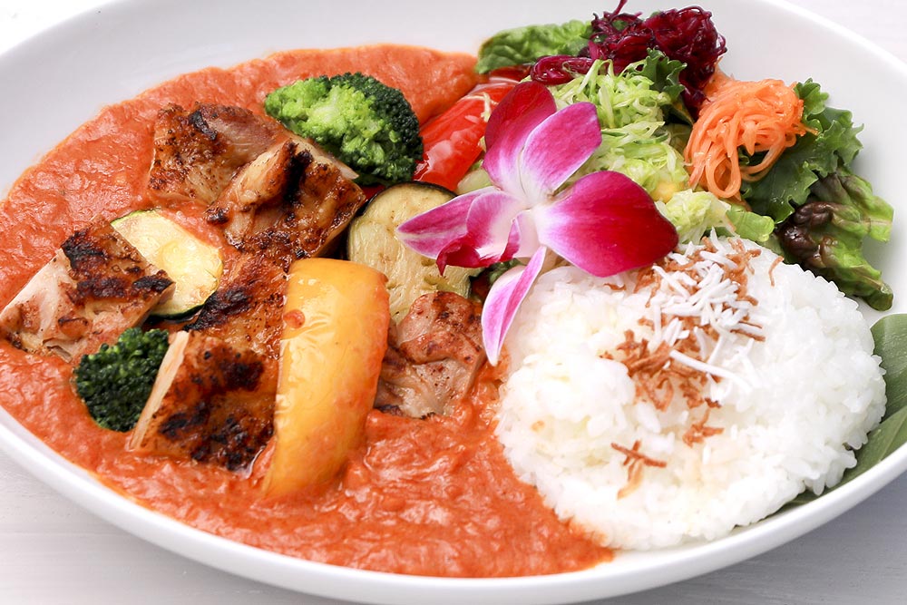 グリルチキンカレー