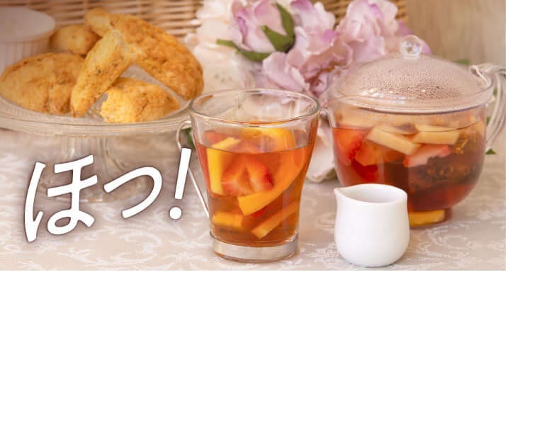 ホットフルーツティーローズヒップ