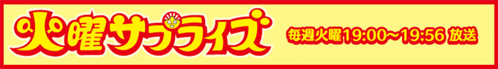2013年10月01日(火)日本テレビ「火曜サプライズ」