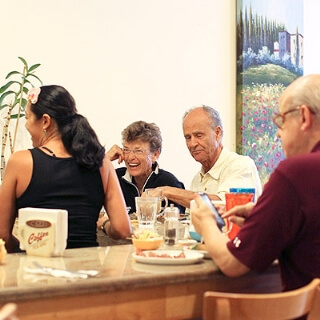 自宅のようにくつろげる場所